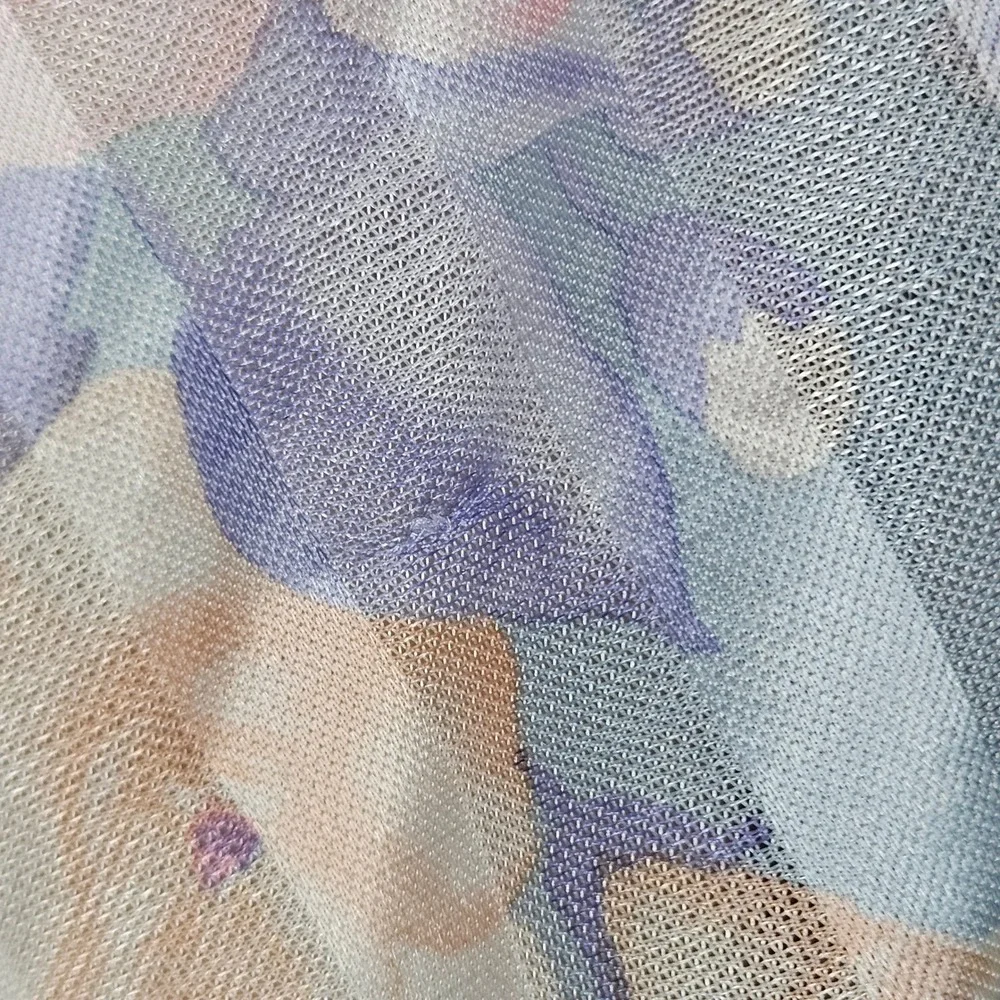 Vintage Pastel Floral Ruffle Romper Lingerie